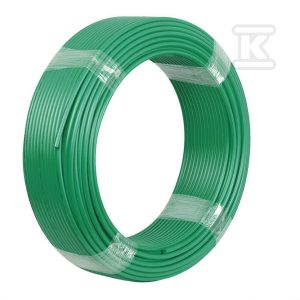 Mikrorura do prowadzenia i ochrony światłowodów FiberGuard rowkowana FGG 3.5×7 zielona. Rura do mikrokanalizacji o długości 400 mb W5435