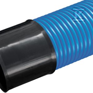 Rura osłonowa do kabli w sztangach PE-HD 50/6M niebieska karbowana KS-S z uszczelką 450N 1721428609