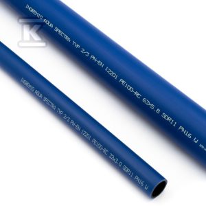 Rura Aqua Spectra typ 2/3 wodociągowa PE100-RC 110x10mm, zwój 50m, PN16 SDR11, kolor niebieski, trójwarstwowa, z ochroną mikrobiologiczną /50m/ W5611