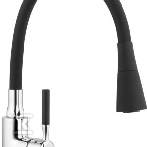 Bateria zlewozmywakowa Pogo czarna BZ-80-L04-L