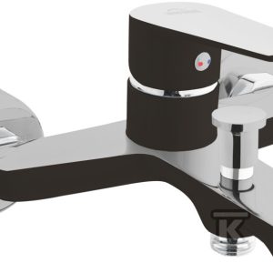 Bateria wannowa Dokos czarny/chrom BW-19-004-V