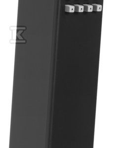 Słuchawka prysznicowa 1 strumieniowa Svart czarna AS-92-004-S
