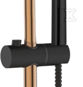 Zestaw prysznicowy 3 strumieniowy Midnight AU-35-014-S