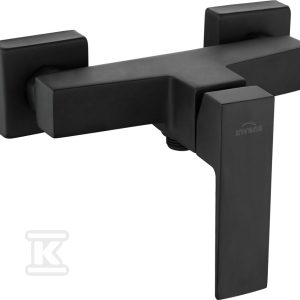 Bateria natryskowa Paros czarna BN-09-004-A