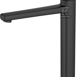 Bateria umywalkowa Glamour wysoka czarna BU-02-W04-V