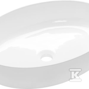 Umywalka nablatowa Astrii biała CE-30-001-W
