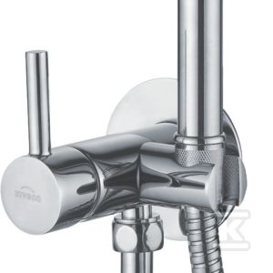Bateria bidetowa podtynkowa chrom BP-00-B01-L