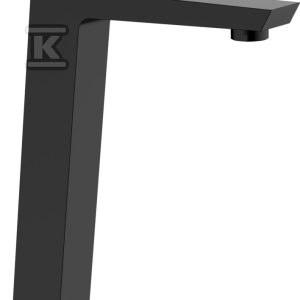 Bateria umywalkowa Paros wysoka czarna BU-09-W04-A