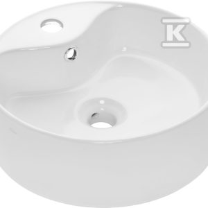 Umywalka nablatowa GRANADA biały CE-44-001-W