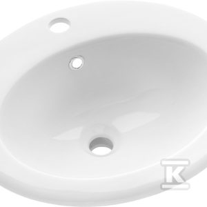 Umywalka wspuszczana w blat Nikea CE-53-001-W