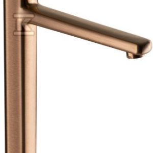 Bateria umywalkowa GLAMOUR wysoka miedź BU-02-W14-V