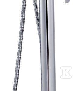 Bateria wannowa GLAMOUR wolnostojąca chrom BW-02-W01-V