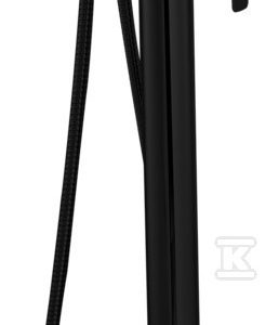 Bateria wannowa GLAMOUR wolnostojąca czarny BW-02-W04-V