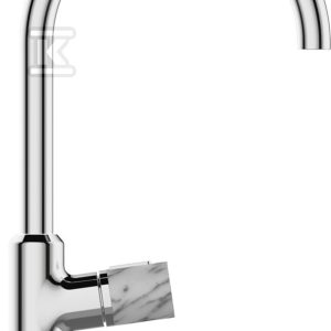 Bateria zlewozmywakowa GABRO PLUS chrom BZ-3P-001-V
