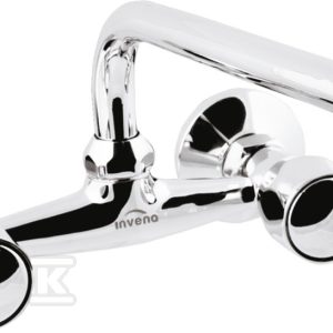 Bateria umywalkowo-zlewkozmywakowa Modena chrom BC-14-F0S-L