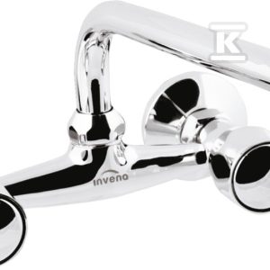 Bateria umywalkowo-zlewkozmywakowa Modena chrom BC-15-F0S-L
