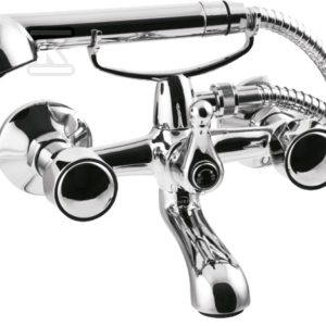 Bateria wannowa z zestawem natryskowym Modena BW-11-F0S-L