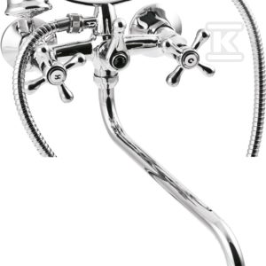 Bateria wannowa z zestawem natryskowym Roma BW-24-00S-L