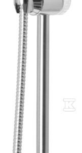 Zestaw prysznicowy 1 strumieniowy Ava New chrom AU-56-001-D