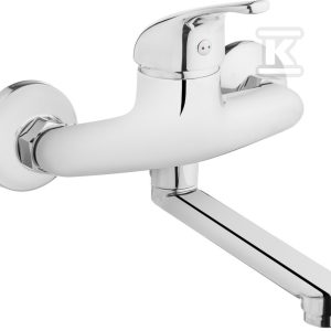 Bateria umywalkowo-zlewozmywakowa Perea chrom BC-05-K01-Q