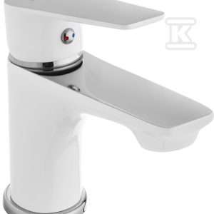 Bateria umywalkowa Dokos biała BU-19-002-V