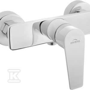 Bateria natryskowa Dokos biały/chrom BN-19-002-V
