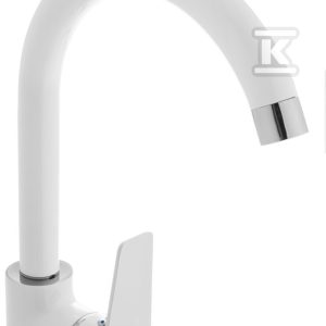Bateria zlewozmywakowa Dokos biały BZ-19-002-V