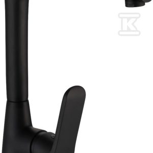 Bateria zlewozmywakowa Siros czarna BZ-90-L04-A