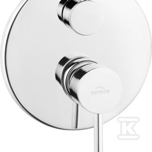 Bateria natryskowa podtynkowa 2-funkcyjna Dafni chrom BP-88-002-A