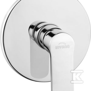 Bateria natryskowa podtynkowa 1-funkcyjna Siros chrom BP-90-CO1-A