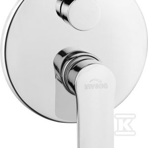 Bateria natryskowa podtynkowa 2-funkcyjna Siros chrom BP-90-CO2-A