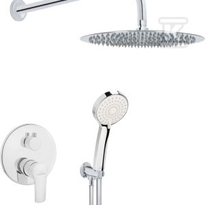 Zestaw podtynkowy z baterią podtynkową 2-funkcyjną Verso chrom BS-82-0O2-A