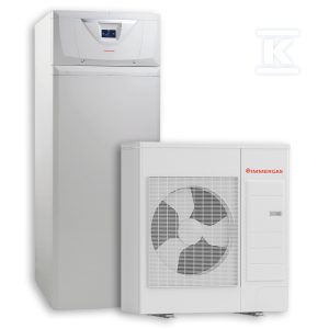Pompa ciepła powietrzna monoblok MAGIS HERCULES MINI HYDRO 8 EH z podgrzewaczem c.w.u. 171l: 1 fazowa 230 V 3.035597