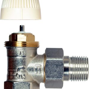 Zawór termostatyczny, kątowy, z wkładką V, 1/2 cala V2020EVS15