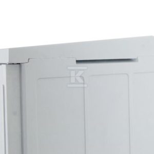 Obudowa termoutwardzalna lakierowana SSTN 106X50/2 – daszek skośny, cięgna metalowe IOB-45820-01-011