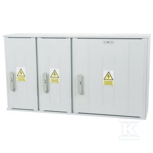 Obudowa termoutwardzalna, lakierowana SSTN 106X58/3P Lakier IOB-45280-01-002