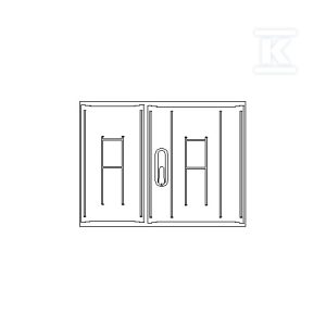 Obudowa termoutwardzalna, lakierowana STN 66X50 Lakier IOB-33810-01-002
