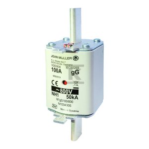 Wkładka bezpiecznikowa NH1 100A 800V AC gG N1034305
