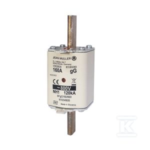 Wkładka bezpiecznikowa NH1 160A 800V AC gG N1034905