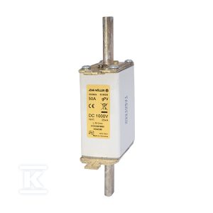 Wkładka bezpiecznikowa NH1 50A 1000V DC N1643500