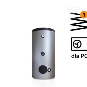 Wymiennik c.w.u. ZPE HX200-1.2B stojący, pojemność 181 l z wężownicą do pomp ciepła HZPE0200B1W02