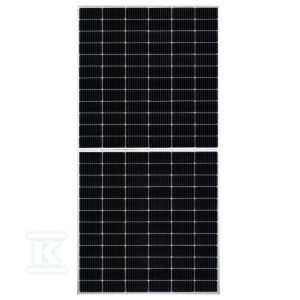 Panel fotowoltaiczny 645W JA SOLAR JAM72D42-645/LB_SF bifacjal (dwustronny) – Srebrna rama Deep Blue 4.0 Pro monokrystaliczny N-type