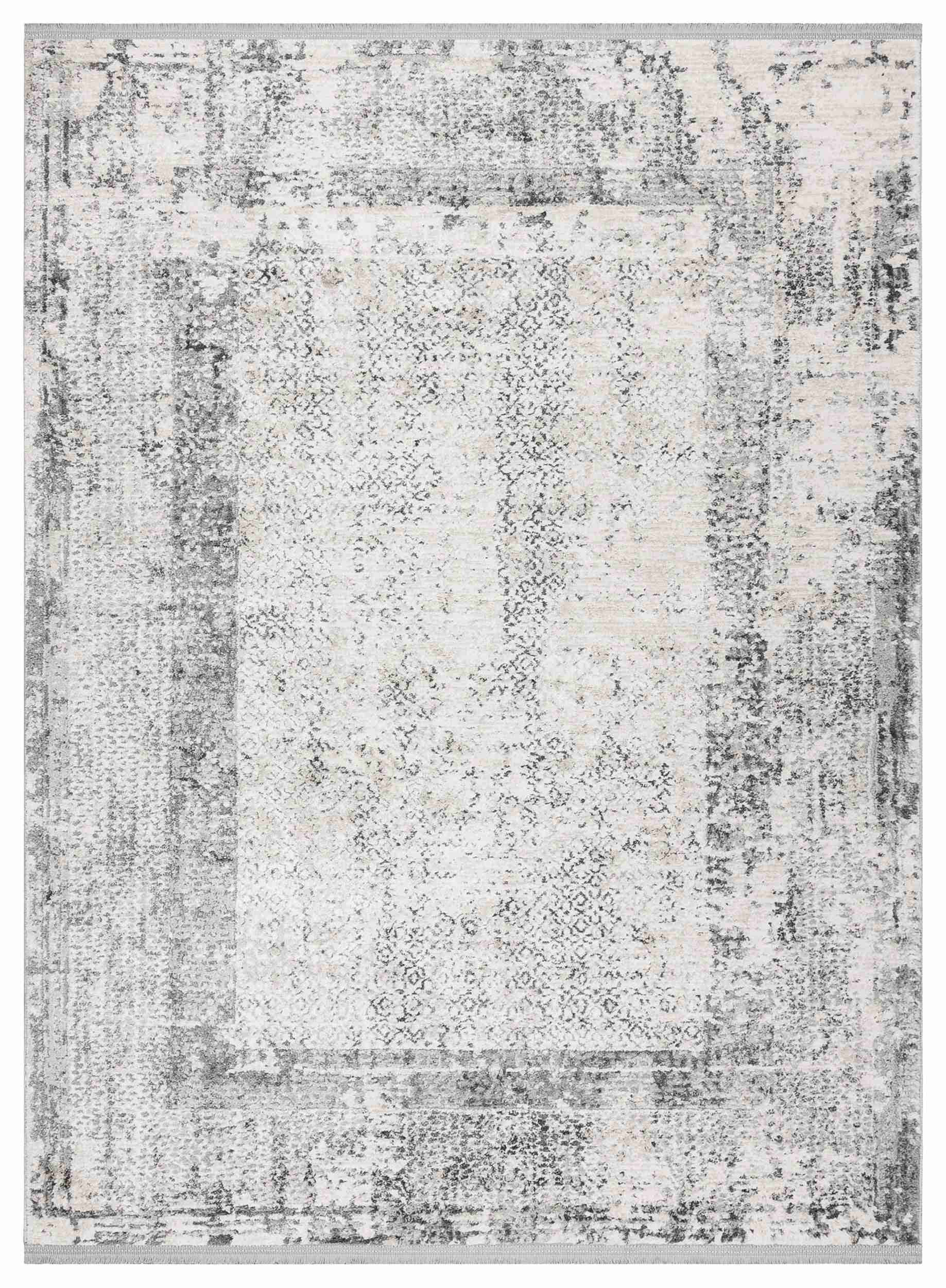 Dywan Tuls 180×270 cm kość słoniowa / szary