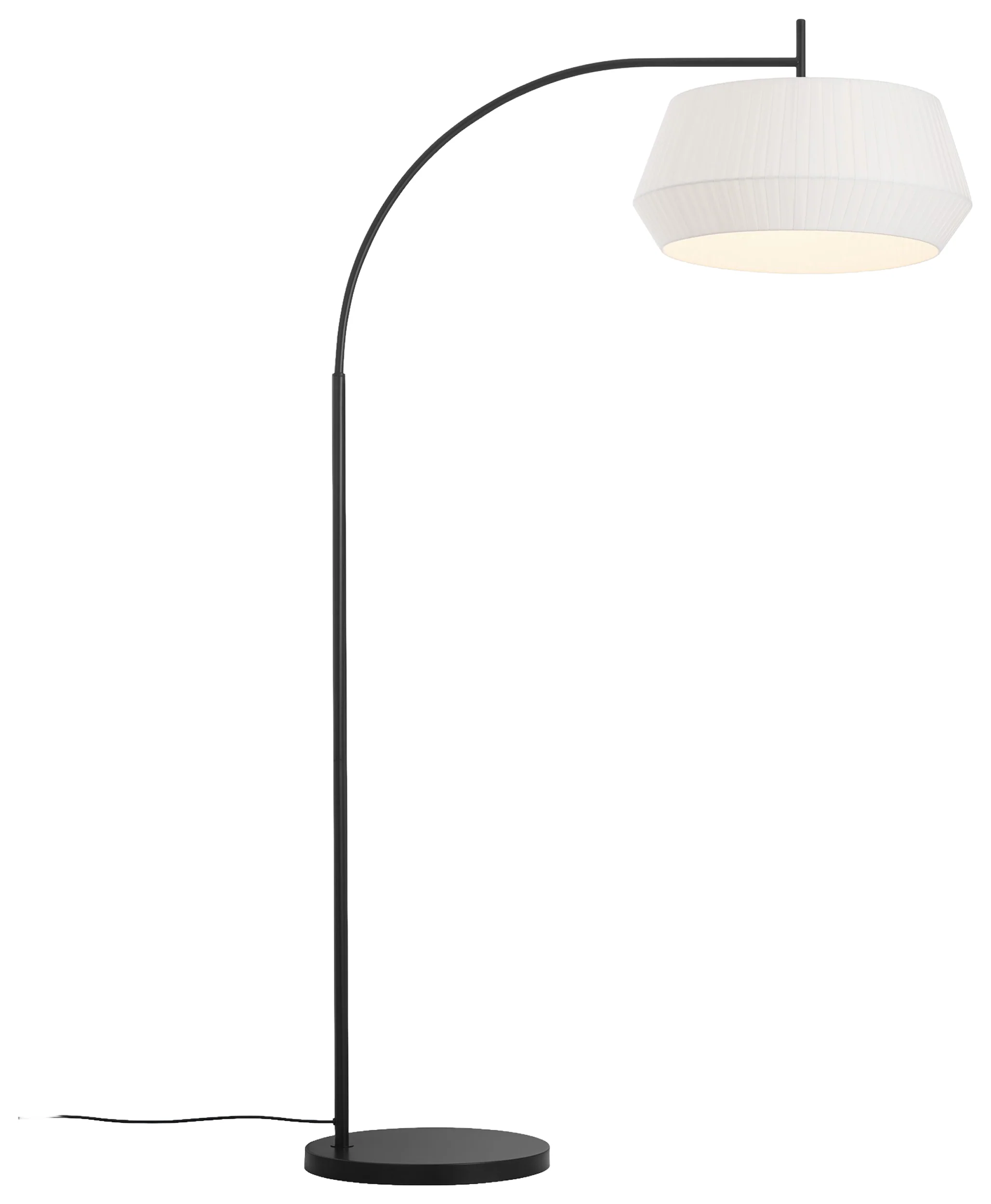 Lampa podłogowa Dicte biała