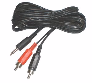 Kabel TIPA JACK 3.5 stereo/2xCINCH 1,5m