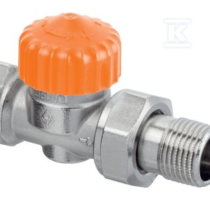 Zawór automatyczny termostatyczny z ogranicznikiem przepływu w technologii AFCECLIPSE F DN 10, prosty 3462-01.000