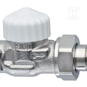 Zawór termostatyczny z bezstopniową nastawą wstępną od 1 do 8 V-EXACT II DN 15, G3/4, prosty 3720-02.000