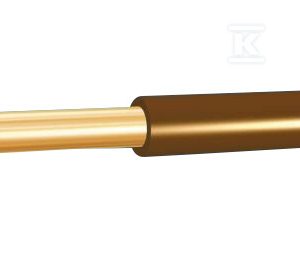 Przewód instalacyjny H05V-U (DY) 1×2,5 brązowy /100m/ G-105448