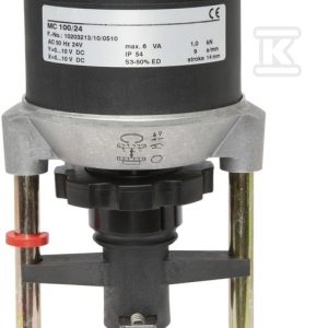 Siłownik 1,6 kN 230 VAC, sygnał sterujący 3-stawny, 0-10 V, 4-20 mA TA-MC160/230 61160002