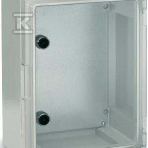 Obudowa hermetyczna SWD drzwi przeźroczyste 350x500x195, wykonana z materiału ABS ICW-355019-P